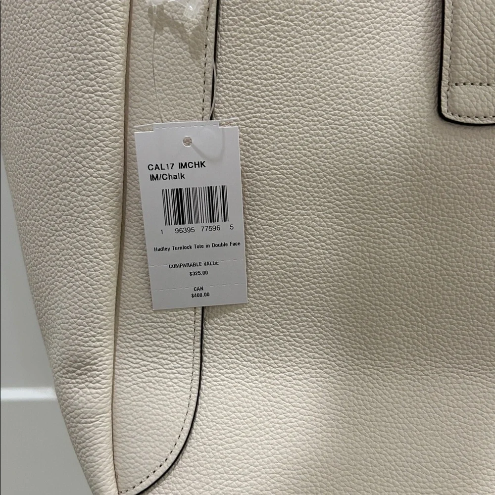 Coach (NWT) Hadley Turnlock Tote Bag - Picture 17 of 17